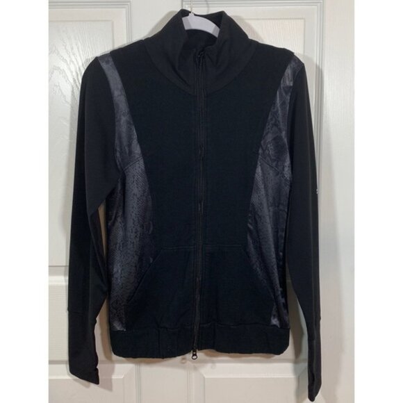 Splits59 Athletic Python Print Lined Jacket Workout Gym Run - Picture 6 of 9